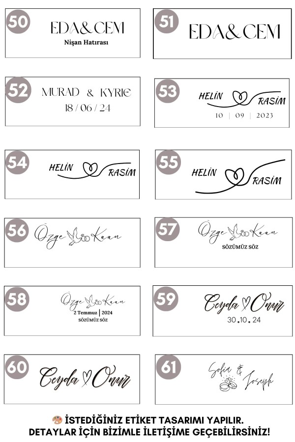 50 ADET BEYAZ TENEKE KUTU HEDİYELİK MUM 50 CC - 7