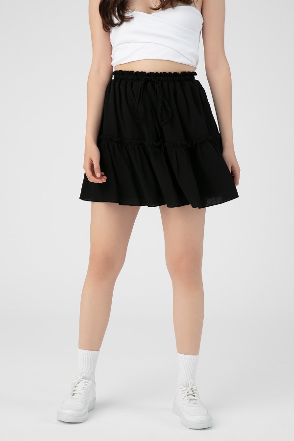 ADJUSTABLE WAIST SKIRT - 2