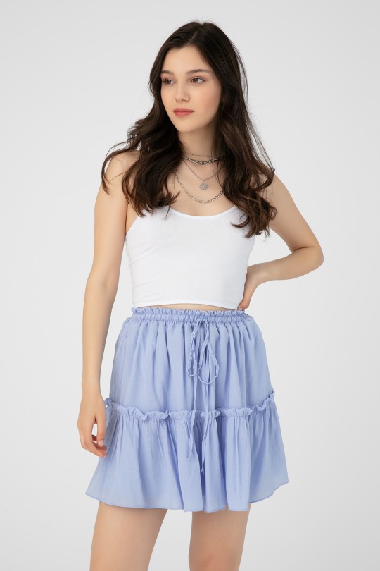 ADJUSTABLE WAIST SKIRT - 2