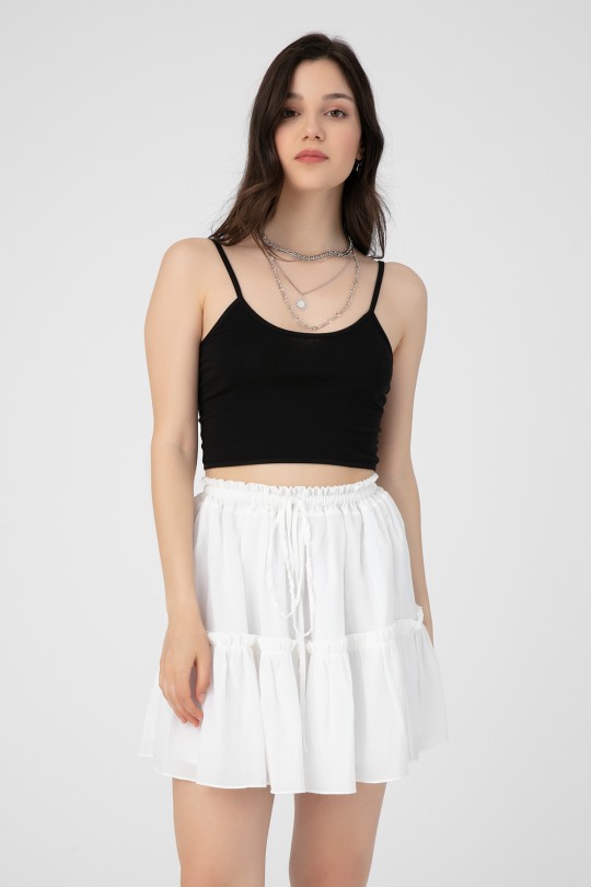 BERFUĞ KIRAN - ADJUSTABLE WAIST SKIRT (1)