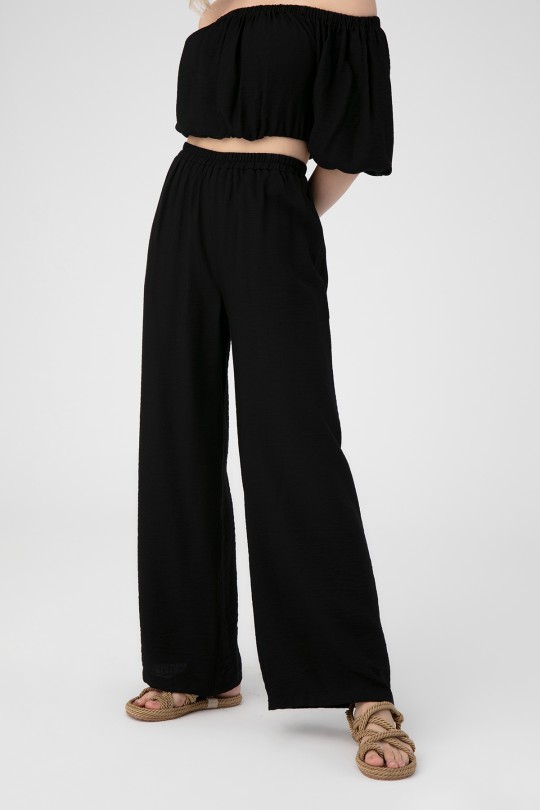 ELASTİC WAİST TROUSERS - 2