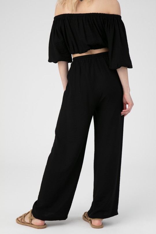 ELASTİC WAİST TROUSERS - 3