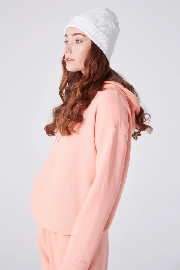 EMBROIDERED BERET ECRU - 2