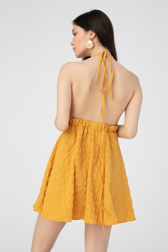 HIGH FILLING BACK DRESS - 3