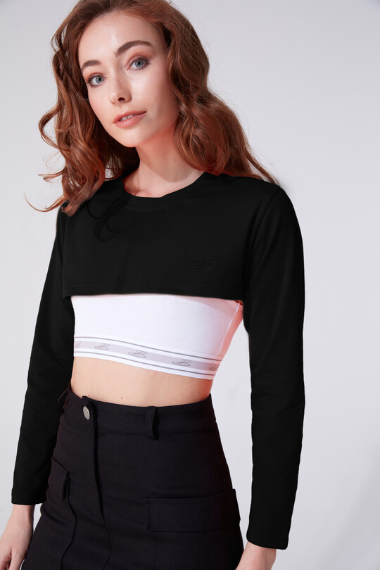 LONG SLEEVE CROP 