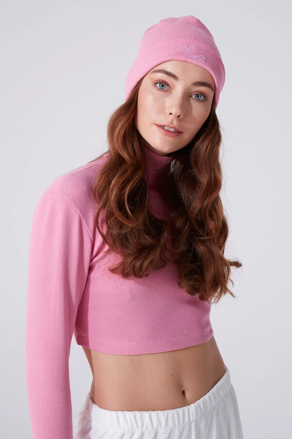 EMBROIDERED BERET - 1