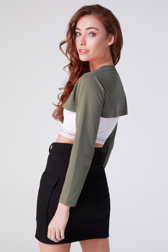 LONG SLEEVE CROP - 3