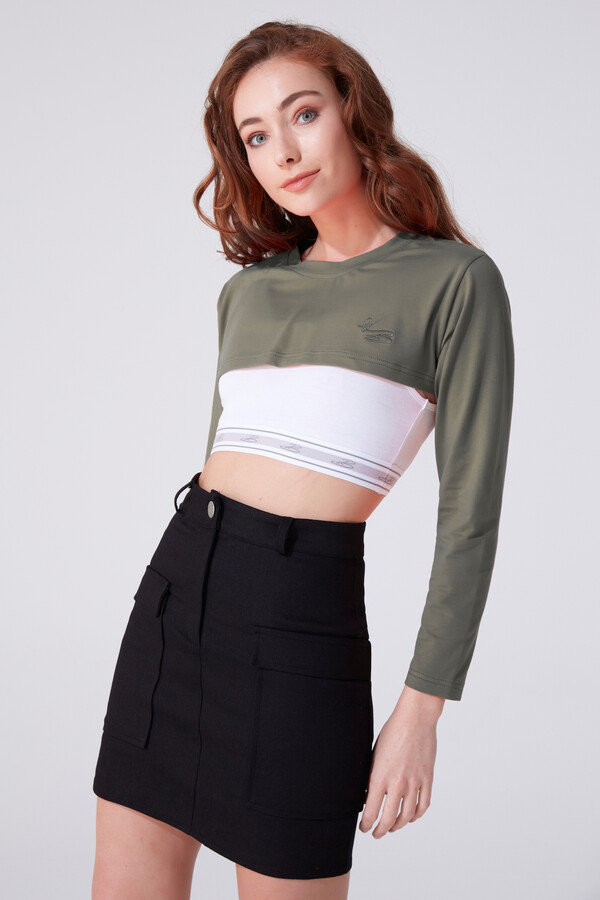 LONG SLEEVE CROP - 2