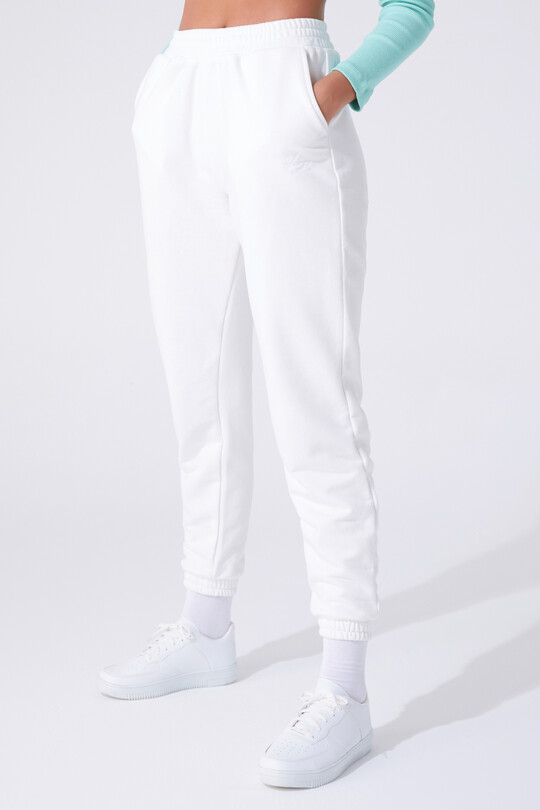 BERFUĞ KIRAN - HIGH WAIST TROUSERS WITH RUBBER ANKLES (1)