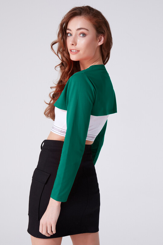 LONG SLEEVE CROP - 3