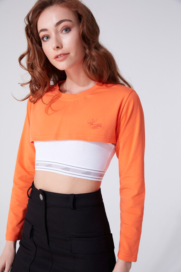 LONG SLEEVE CROP - 2