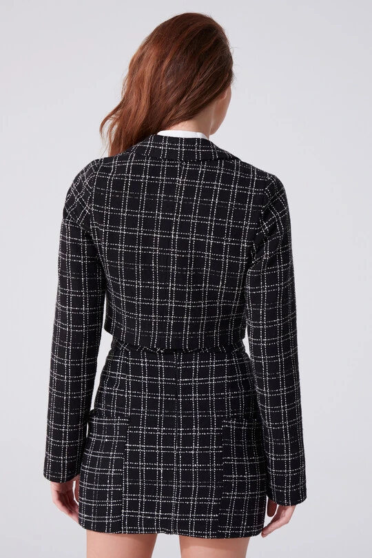 SHORT JACKET WITH BREAKER COLLAR - 3