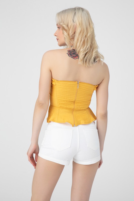 MÜDE RÜCKEN FRONT FUTTER BUSTIER - 3