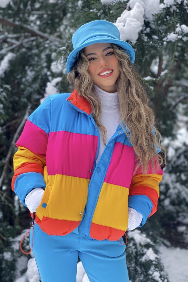 RENKLİ KISA MONT - 2