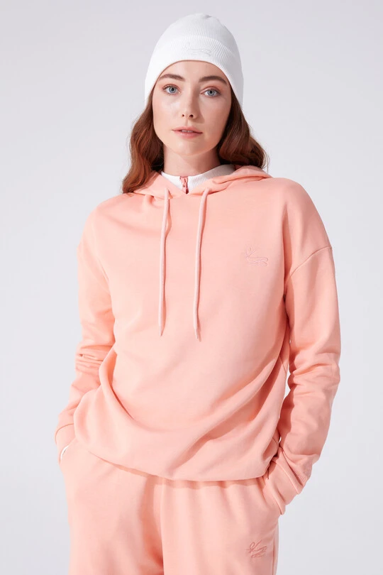  SCHARFSCHNITTSWEATSHIRT MIT KAPUZE - 2