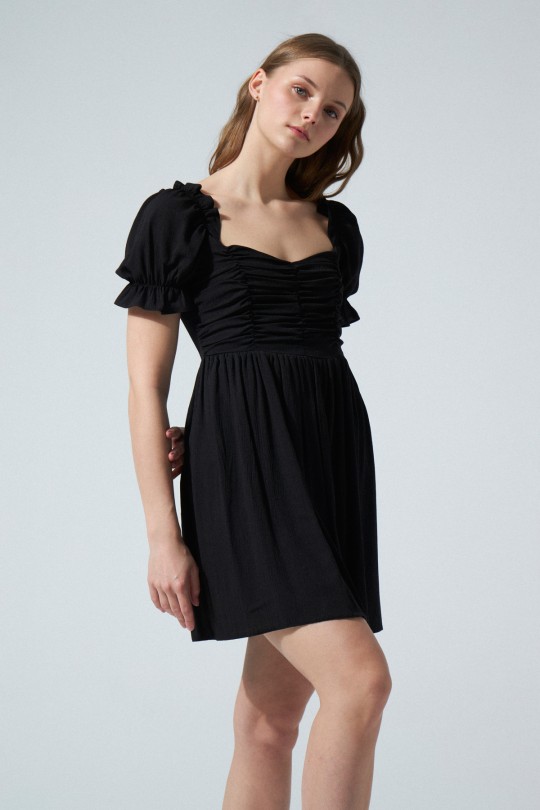 SHORT DRESS BLACK - 1