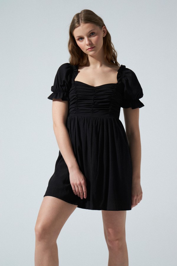 SHORT DRESS BLACK - 2