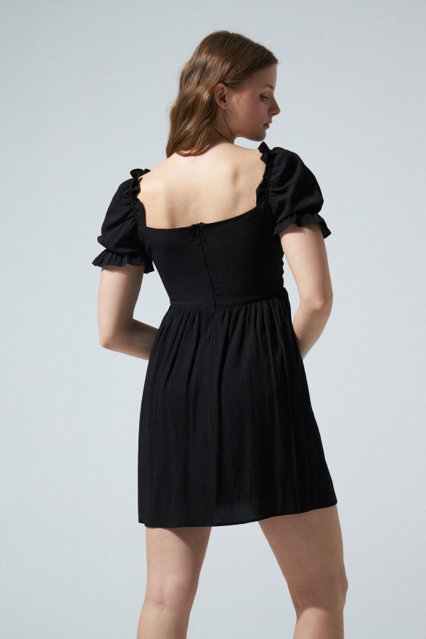 SHORT DRESS BLACK - 3