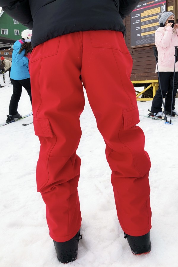 SKI TROUSERS WITH RAIN INSIDE CARGO POCKET - 9