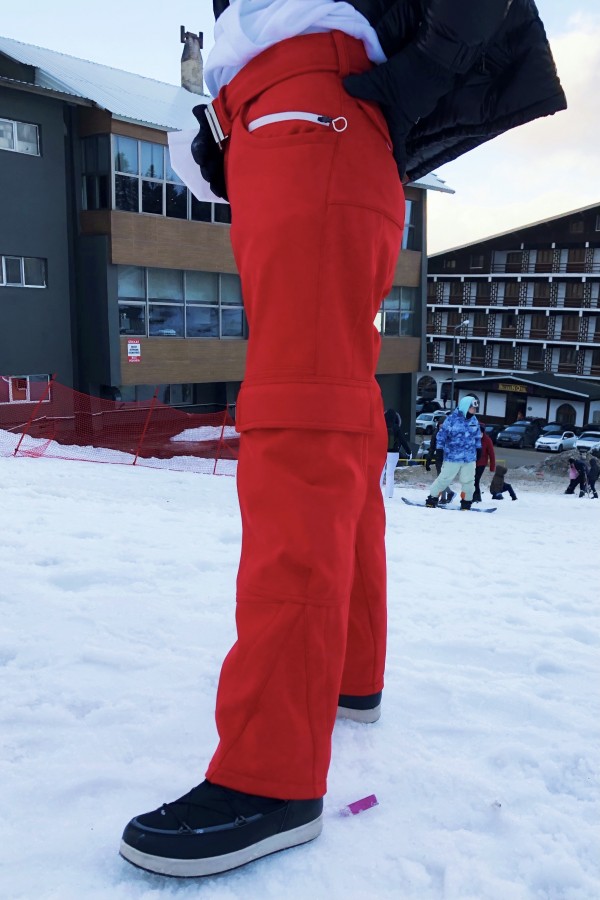 SKI TROUSERS WITH RAIN INSIDE CARGO POCKET - 5