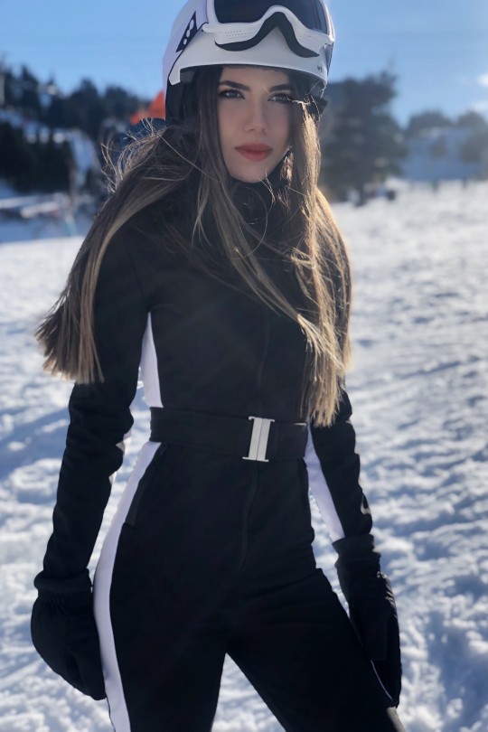  SKI JUMPSUIT MIT STREIFEN AN DEN SEITEN - 2