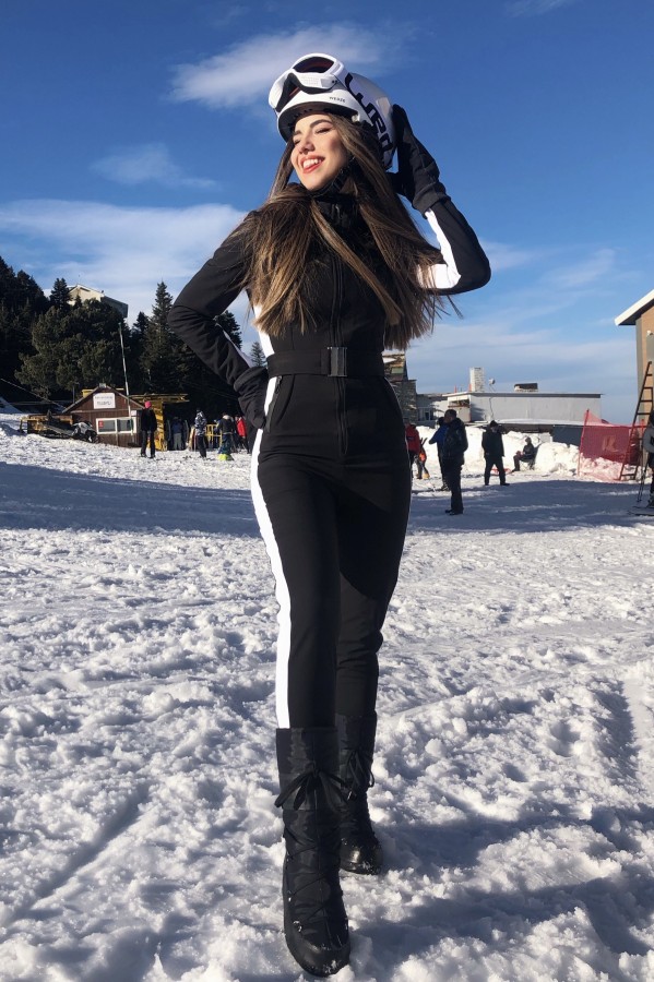  SKI JUMPSUIT MIT STREIFEN AN DEN SEITEN - 3