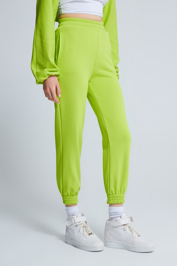 WAIST TIRE DETAILED Jogginghose LIME - 2