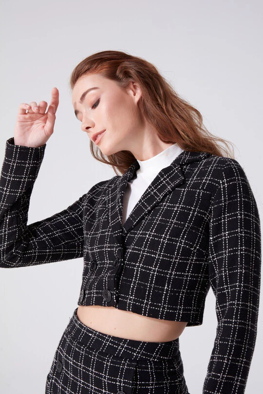  Zweireihige KURZE JACKE - BERFUĞ KIRAN (1)